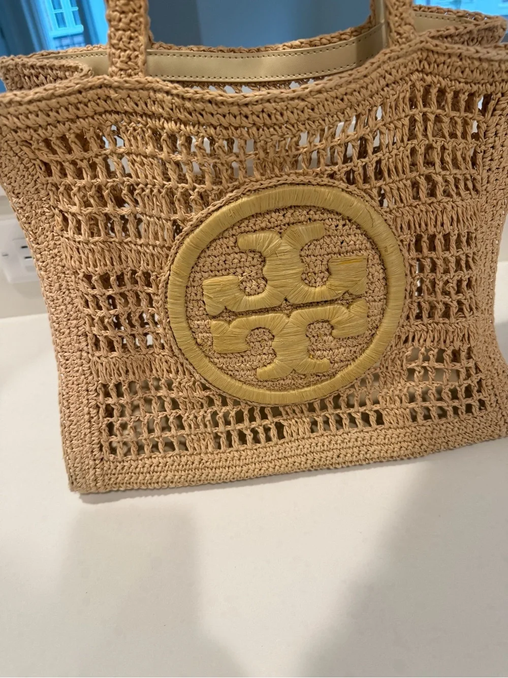 Tory Burch handwoven open